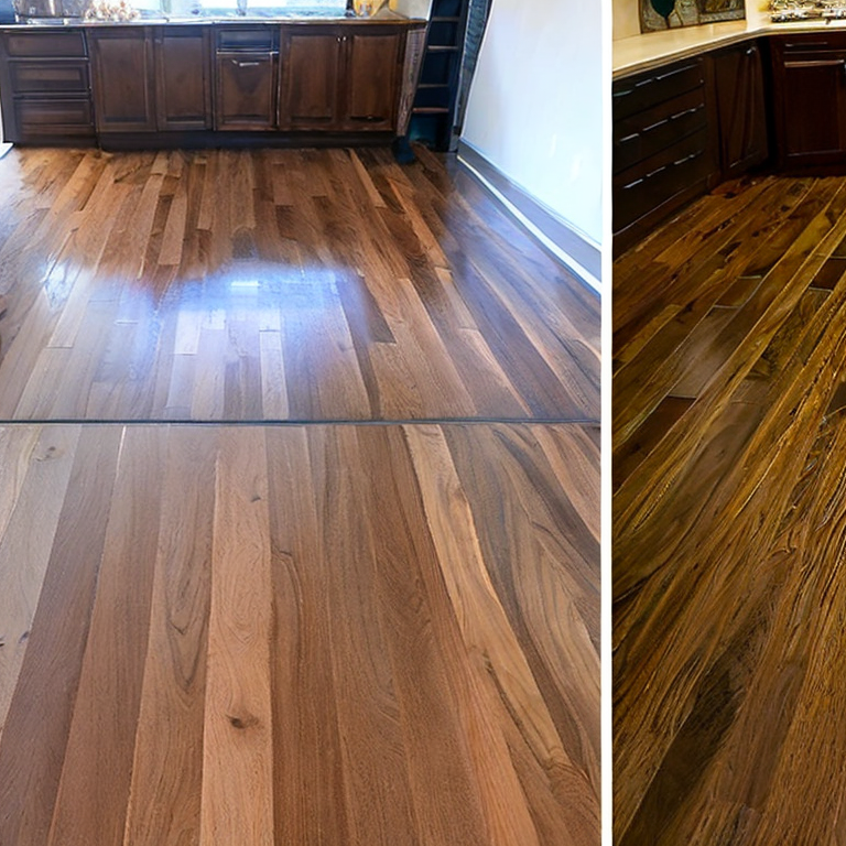 wood floor stripping and staining